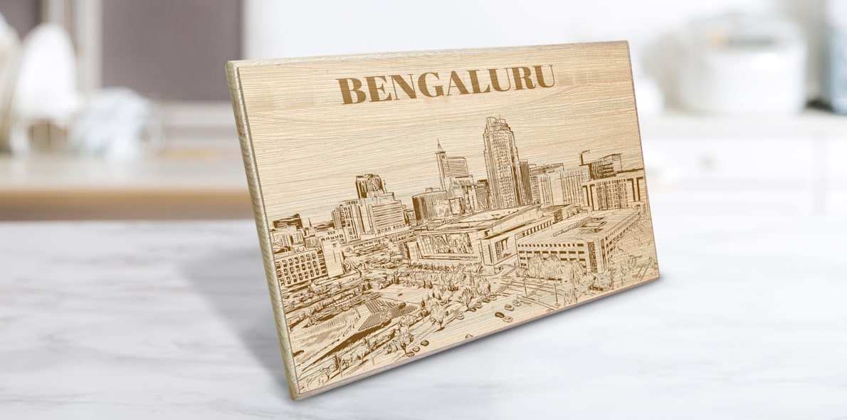 Engraved Wooden Photo Frame Vistaprint